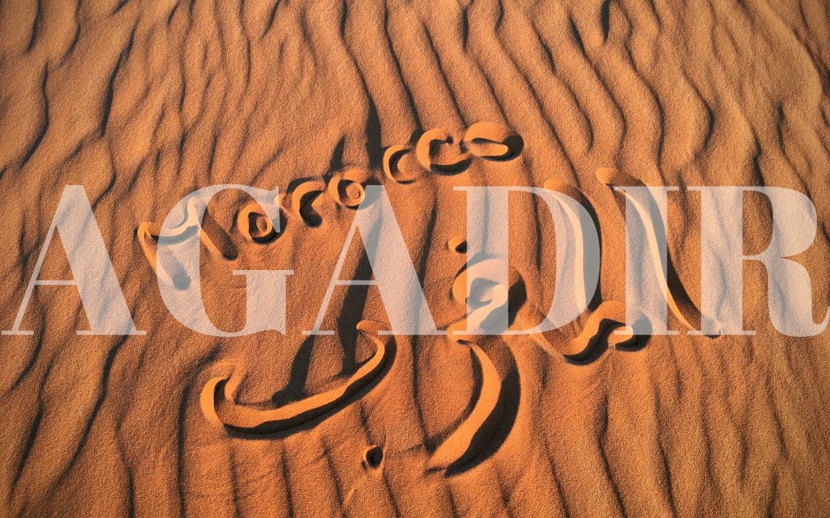 What is the language agadir's people?