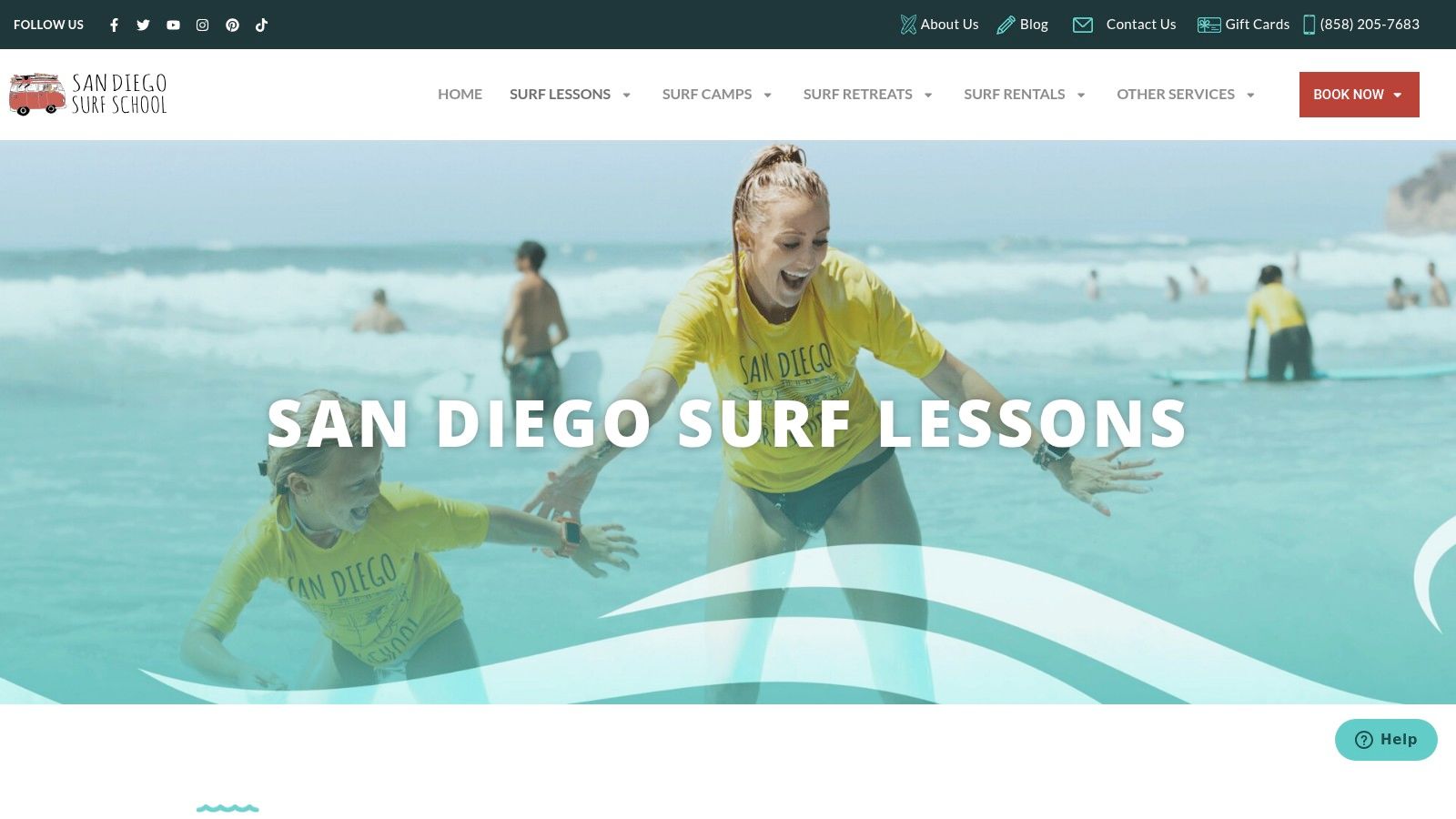 San Diego Surf School
