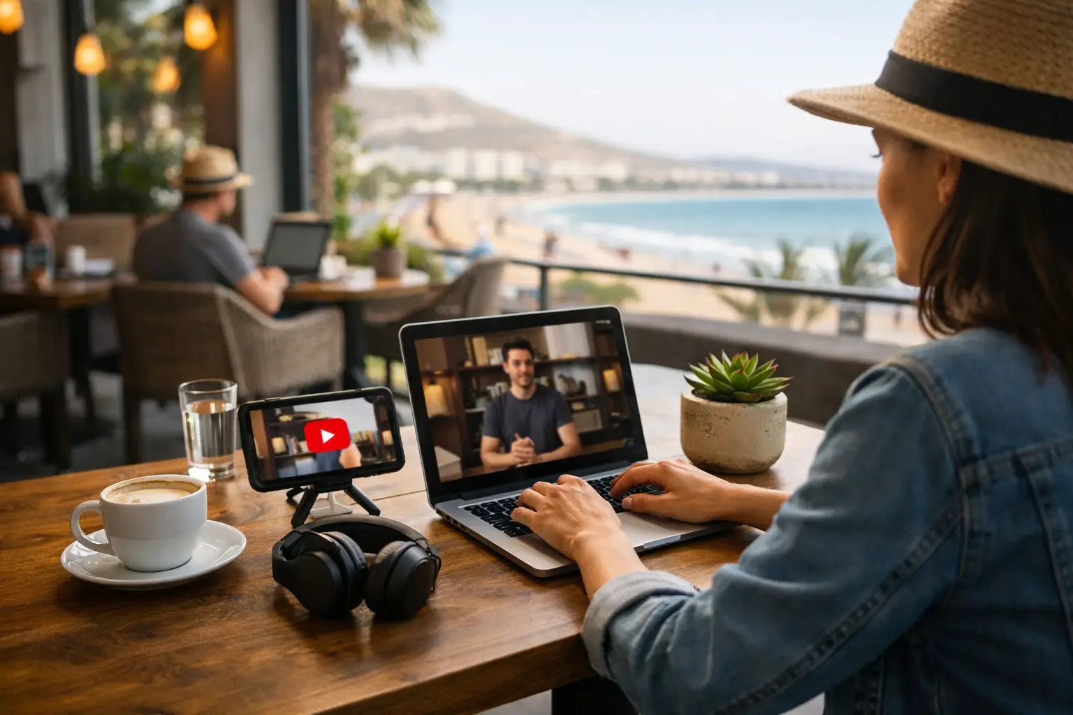 Best Cafes for Remote Work in Agadir
