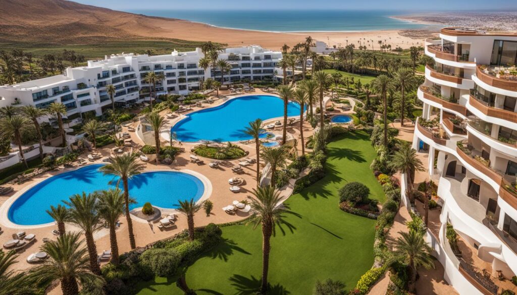 Agadir beachfront hotels