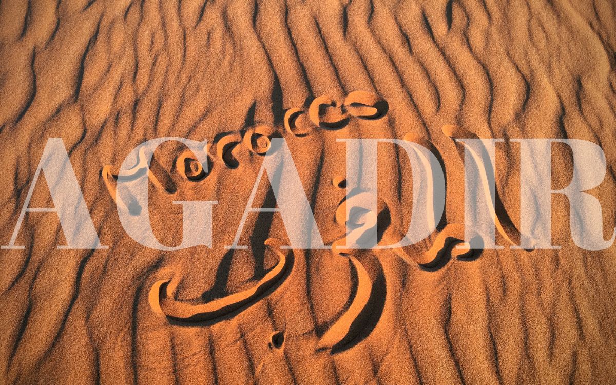 What is the language agadir's people?