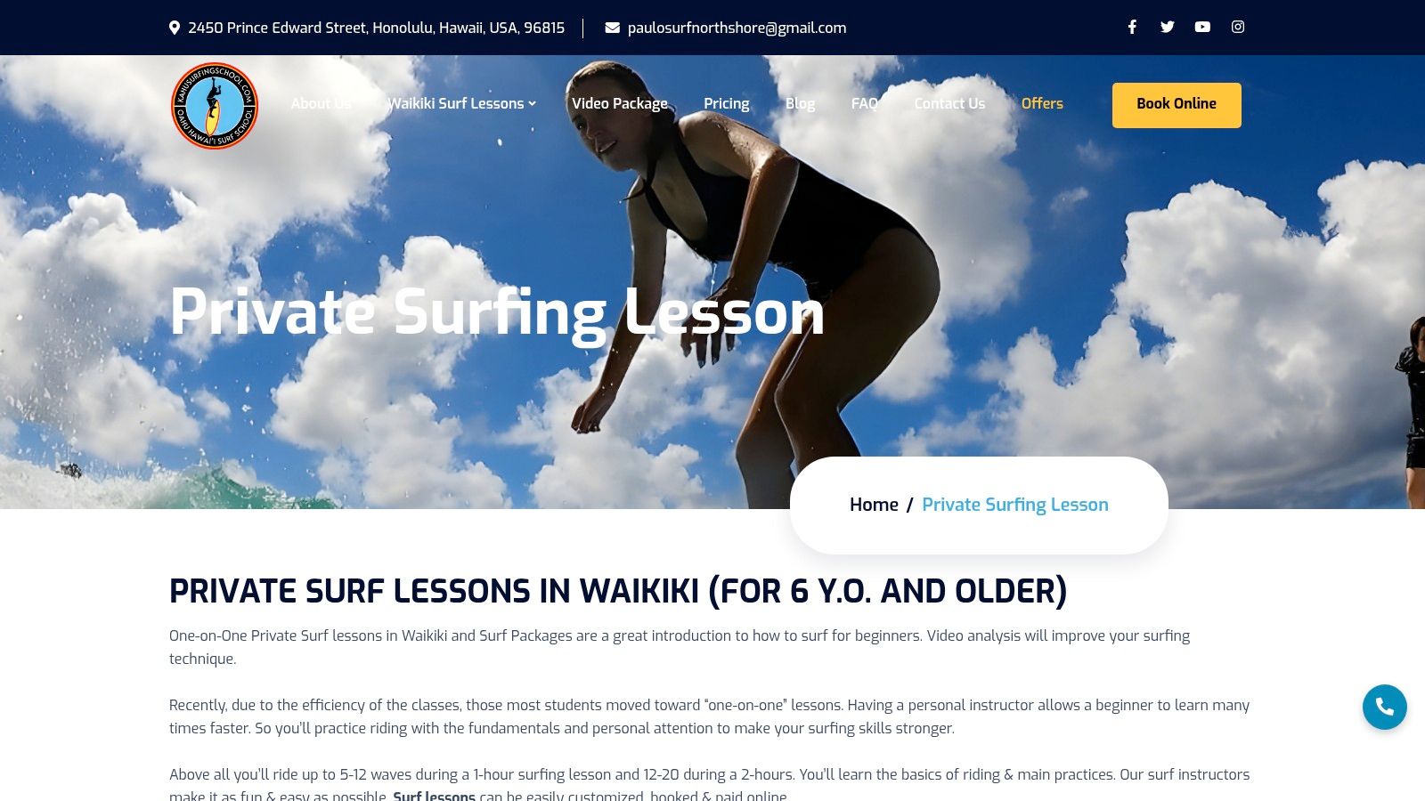 Kahu Surfing School