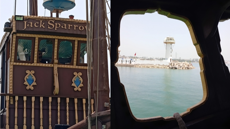 Bateau jack sparrow Marina Agadir — photo 2