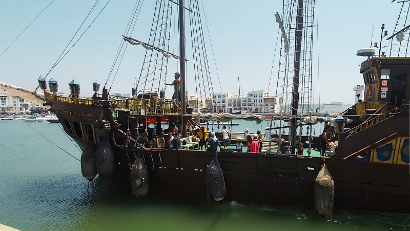 Bateau jack sparrow Marina Agadir — photo 5